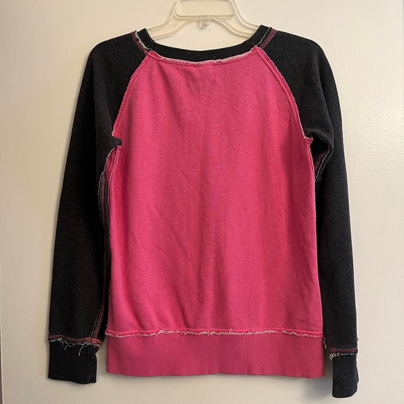 Women’s Puma Pink and Gray Sweatshirt - Picture 2 of 7